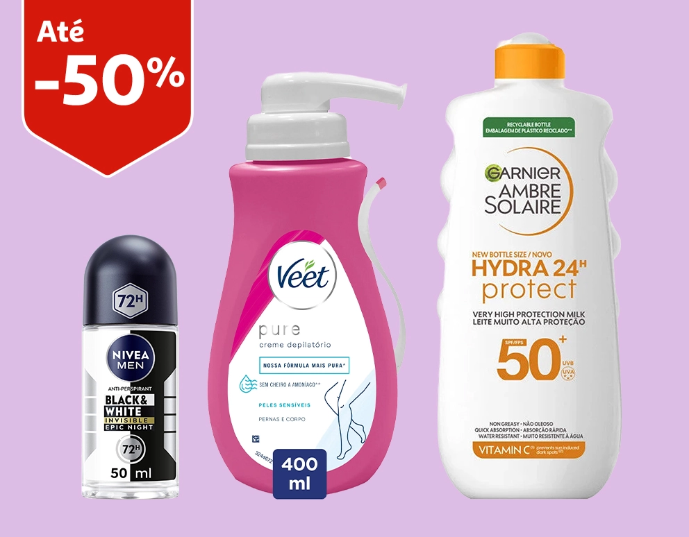 Em grandes marcas de Beleza e Higiene || 25/06 a 08/07
