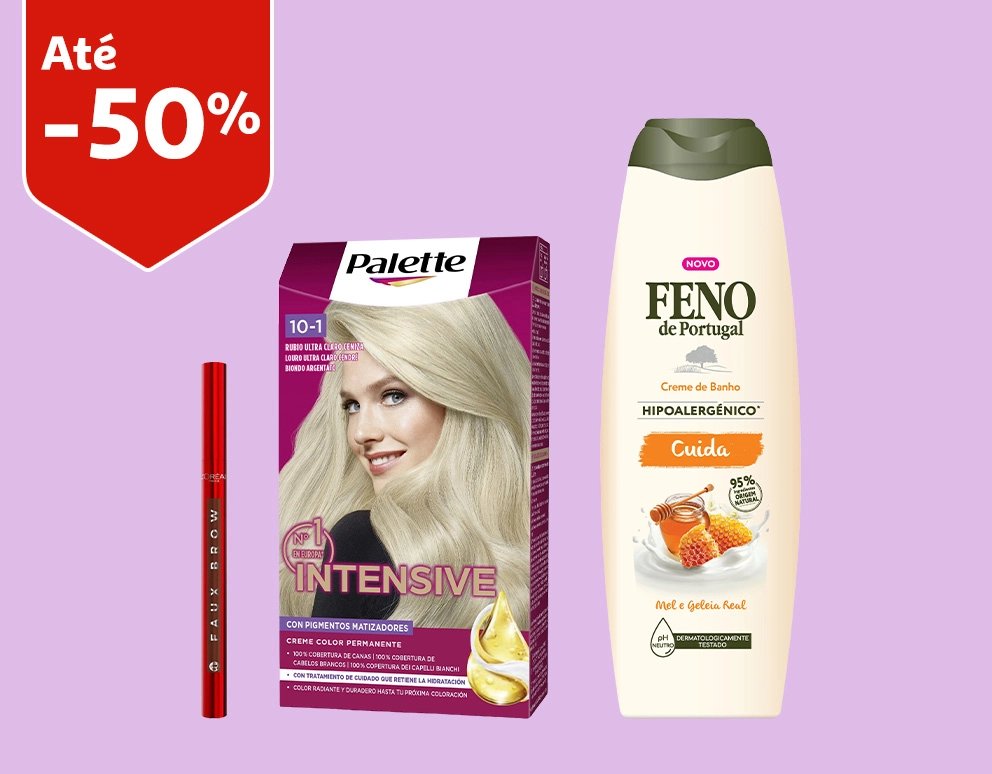 Em grandes marcas de Beleza e Higiene || 08/01 a 21/01