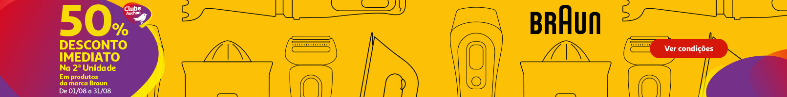 Campanha Braun || 01/08 a 31/08 | Auchan