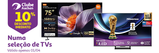 Campanha TVs Clube Auchan || 01/04 | Auchan