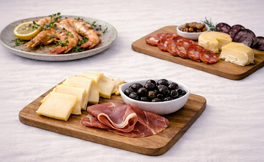 Marisco, Queijos e Enchidos