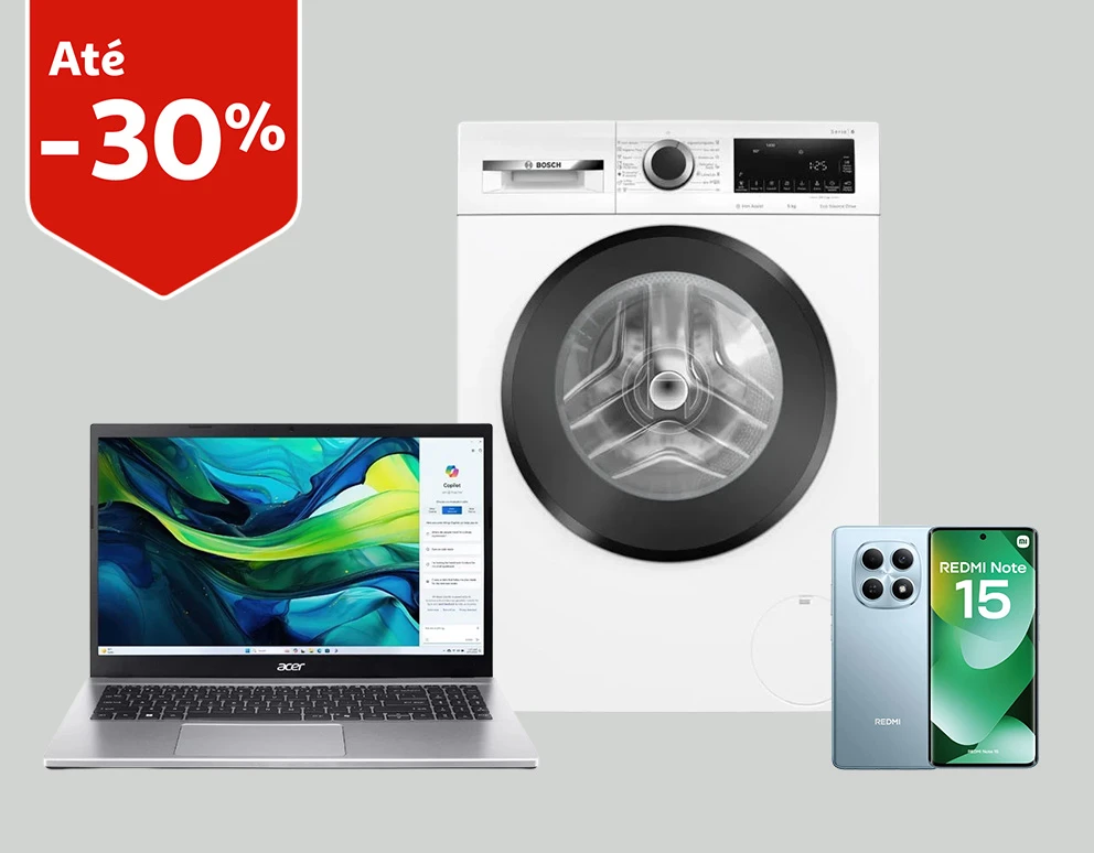 Numa seleção de tecnologia e eletrodomésticos || 06/04 a 20/04