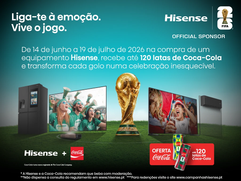Campanha Hisense Coca-cola | 14/06 a 19/07