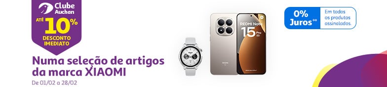 Numa seleção de artigos da marca Xiaomi | Auchan