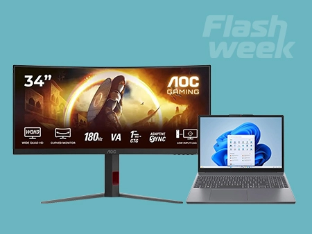 Preços baixos em monitores e portáteis || 08/04 a 14/04