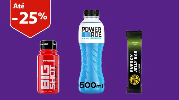 Bebidas Desportivas e Géis