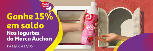 Campanha MDD Iogurtes || 11/06 a 17/06 | Auchan