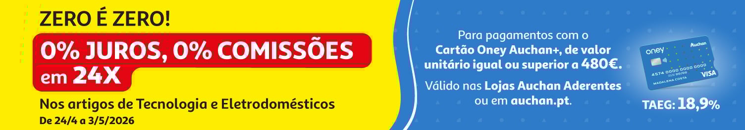 Campanha Oney Zero é Zero || 24/04 a 03/05 || Auchan