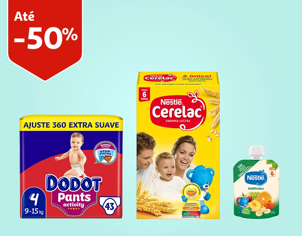 Promoções em produtos de Bebé || 27/11 a 10/12