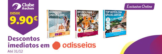 Campanha Odisseias || Até 31/12 | Auchan
