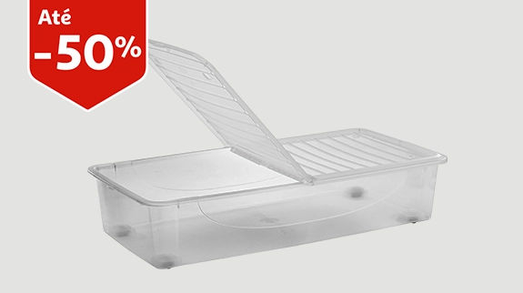 Caixas e cestos de arrumação