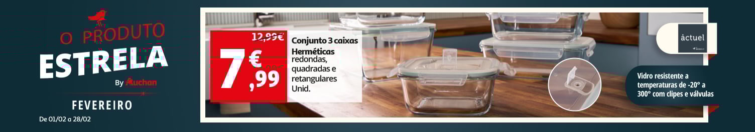 Campanha Produto Estrela Fevereiro || 01/02 a 28/02 | Auchan