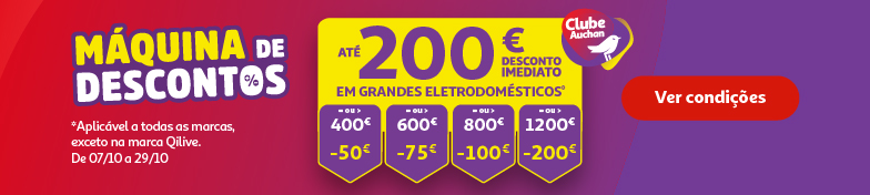 Campanha Máquina de Descontos || 07/10 a 29/10/2026 | Auchan