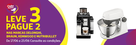 Campanha Clube Auchan Grupo Delonghi || 17/06 a 23/06 | Auchan