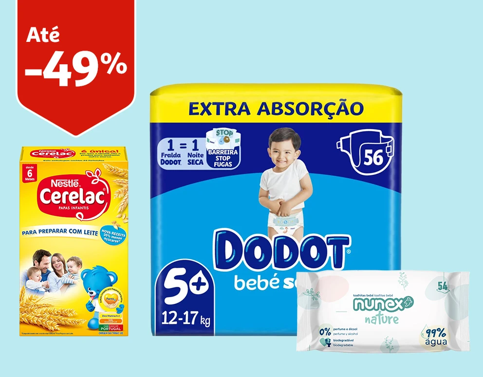 Promoções em produtos de Bebé || 26/12 a 07/01