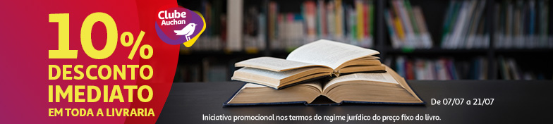 Campanha 10% Clube Auchan Livraria || 07/07 a 21/07 | Auchan
