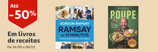 Campanha Livros receitas || 24/09 a 06/10/2026 | Auchan