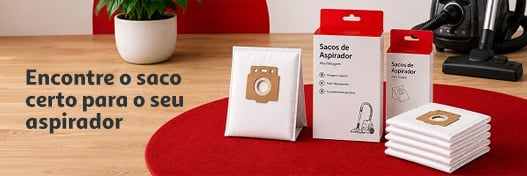 Campanha Aspiradores - escolher saco || 2026 | Auchan