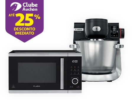 Numa seleção eletrodomésticos de cozinha || 01/06 a 30/06