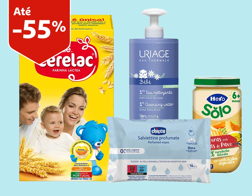 Promoções em produtos de bebé || 09/07 a 22/07