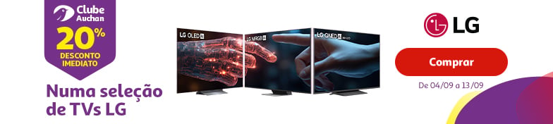 Campanha TV LG 20% Clube Auchan || 04/09 a 13/09/2026 | Auchan