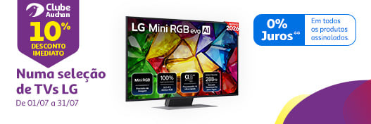 Numa seleção de TVs LG || 01/07 a 31/07 | Auchan