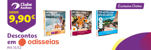 Campanha Odisseias || Até 31/12 | Auchan