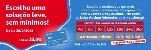 Campanha Oney s/ montantes mínimos || 01/02 a 28/02 | Auchan