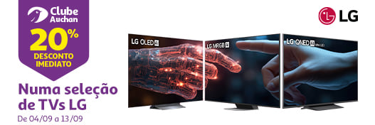 Campanha TV LG 20% Clube Auchan || 04/09 a 13/09/2026 | Auchan