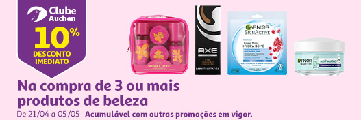 Campanha Clube Beleza || 21/04 a 05/05 | Auchan