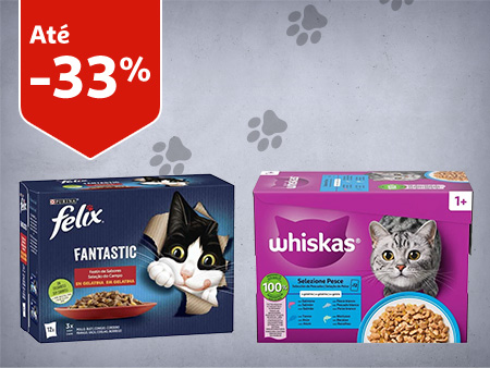 Promoções para Gatos || 12/03 a 18/03