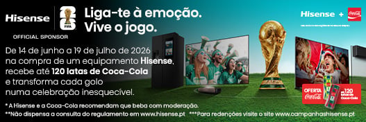 Campanha Hisense Tecno Coca-cola || 14/06 a 19/07 | Auchan