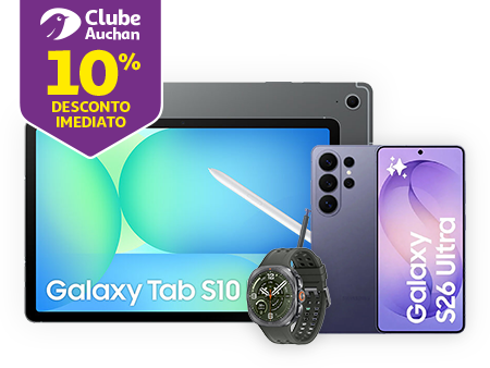 Numa seleção de artigos da marca Samsung || 01/10 a 31/10