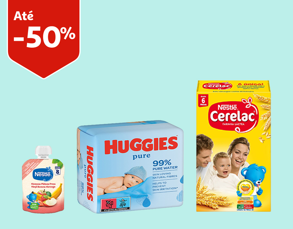 Promoções em produtos de Bebé || 19/03 a 01/04