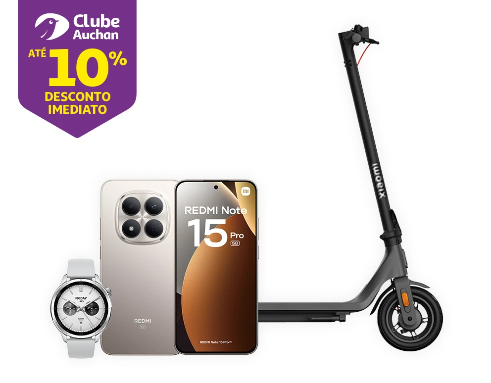 Numa seleção de artigos da marca Xiaomi || 01/02 a 28/02