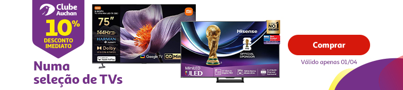 Campanha TVs Clube Auchan || 01/04 | Auchan