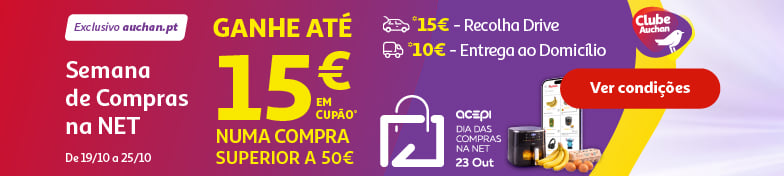 Campanha Semana de Compras na Net || 19/10 a 25/10/2026 | Auchan