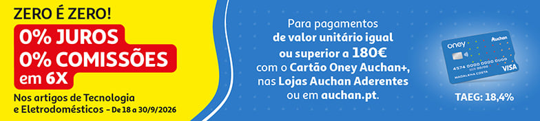 Campanha Zero é Zero Oney || 18/09 a 30/09 | Auchan