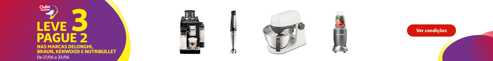 Campanha Clube Auchan Grupo Delonghi || 17/06 a 23/06 | Auchan