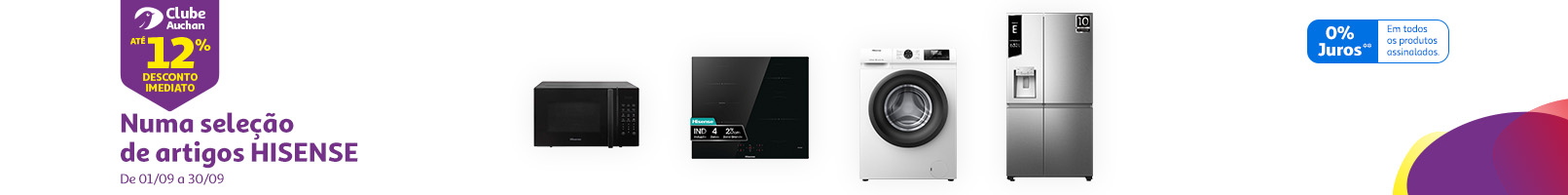 Encarte Hisense || 01/09 a 30/09/2026 | Auchan