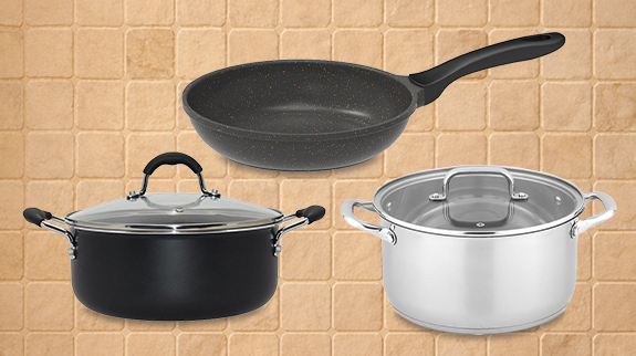 Panelas, frigideiras e caçarolas