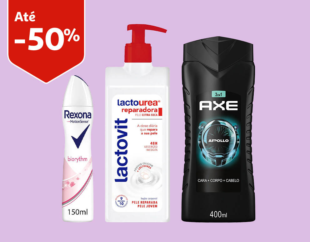 Em grandes marcas de Beleza e Higiene || 02/04 a 15/04