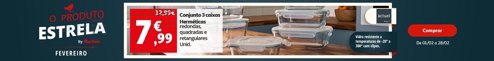 Campanha Produto Estrela Fevereiro || 01/02 a 28/02 | Auchan