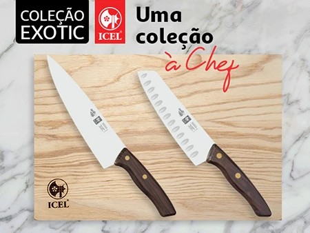 Coleção facas e tábuas ICEL