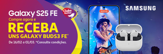 Campanha Soft-Bundle S25 FE + Buds3 FE || 16/02 a 01/03  | Auchan