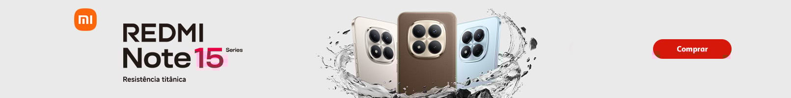 Campanha Lançamento Xiaomi Note 15 || 15/01 a 15/02 | Auchan