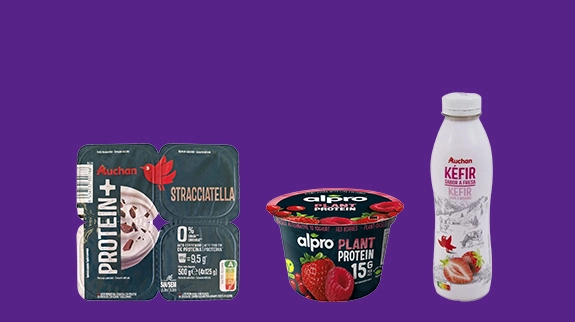 Iogurtes, Pudins e Bebidas Proteicas