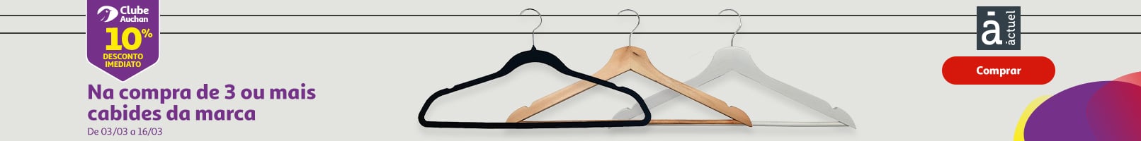 Campanha Clube Auchan Cabides || 03/03 a 16/03 | Auchan