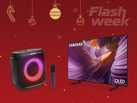 Preços baixos em colunas e TVs || 26/12 a 31/12