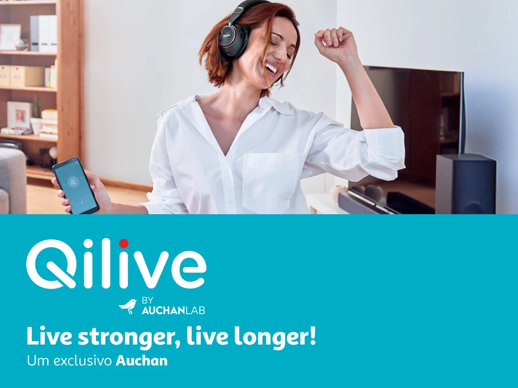 Qilive by AuchanLab - Live Stronger Live Longer | Auchan